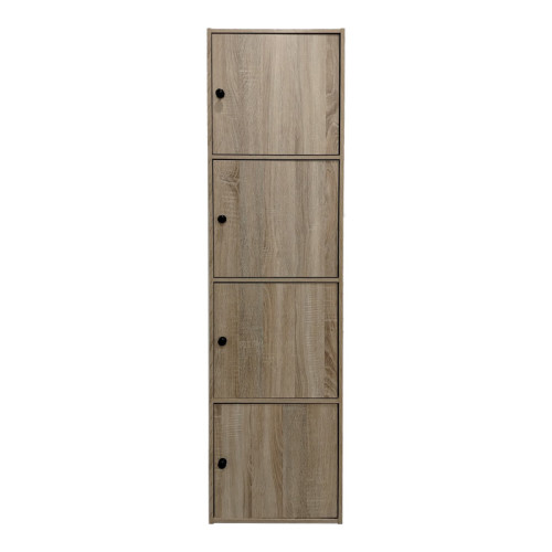 Gabino pakoworld column cabinet in sonoma shade 40x39x158cm