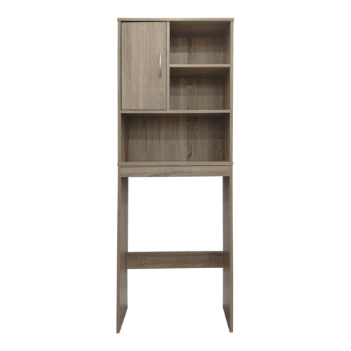 Tazien pakoworld laundry cabinet in sonoma shade 60x24x168.5cm