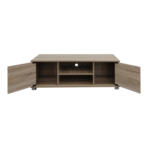 Serank pakoworld TV cabinet in sonoma shade 120x40x40cm