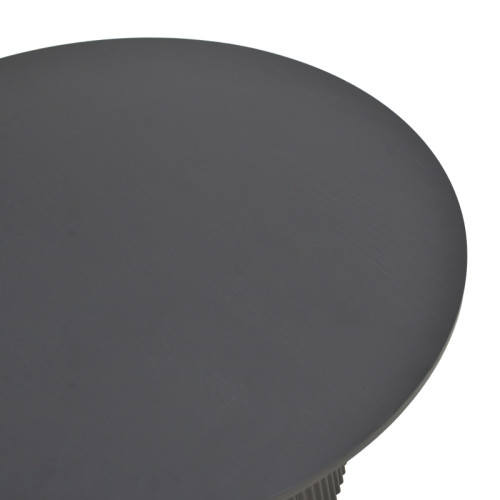 Karulo pakoworld table mdf in black shade Φ120x76cm