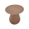 Donda pakoworld coffee table mdf in walnut shade D80x45cm