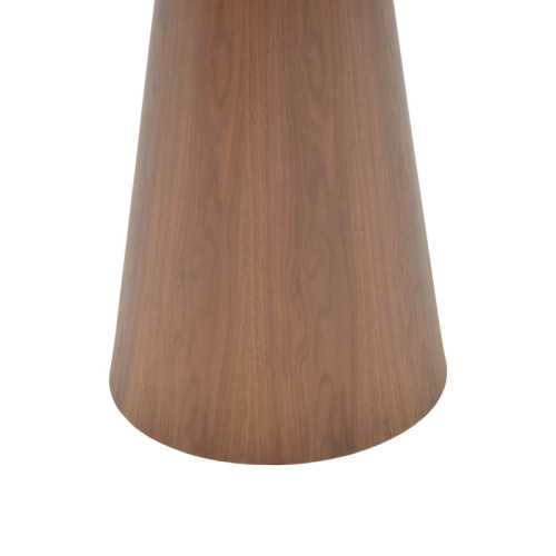 Donda pakoworld side table mdf walnut D45x50cm