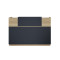 Reception Lotus pakoworld in oak -  dark grey color 140x70x110cm
