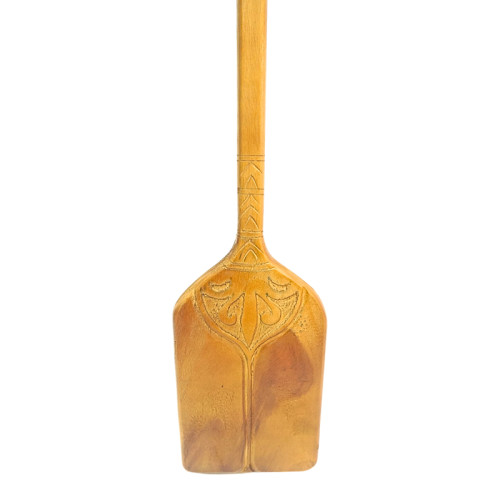 Wall decorative paddle Paddly Inart mahogany wood in natural color 20χ3x120cm