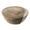Notive side table pakoworld suar wood in natural color D58x33cm