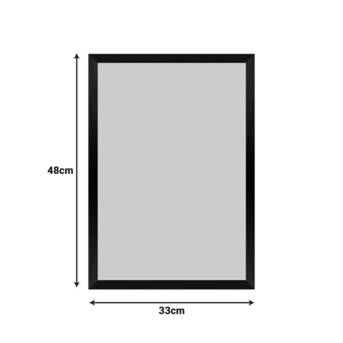 Wall art in frame Buka pakoworld with digital print 33x1.5x48cm