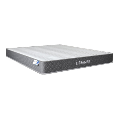 Bed with mattress Athos-Dreamer pakoworld sonoma-anthracite 160x200cm