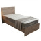 Bed with mattress Athos-Dreamer pakoworld sonoma 90x190cm