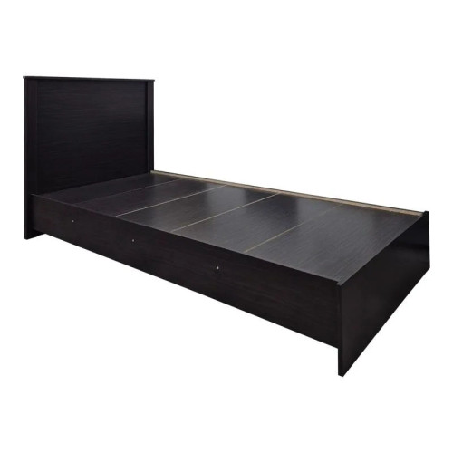 Bed with mattress Athos-Dreamer pakoworld wenge 90x190cm