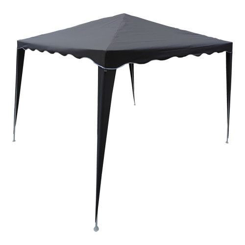 Gazebo pakoworld metal frame - anthracite fabric 3x3m