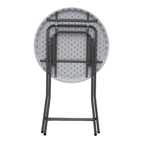 Event catering bar table pakoworld folding white D81x110cm