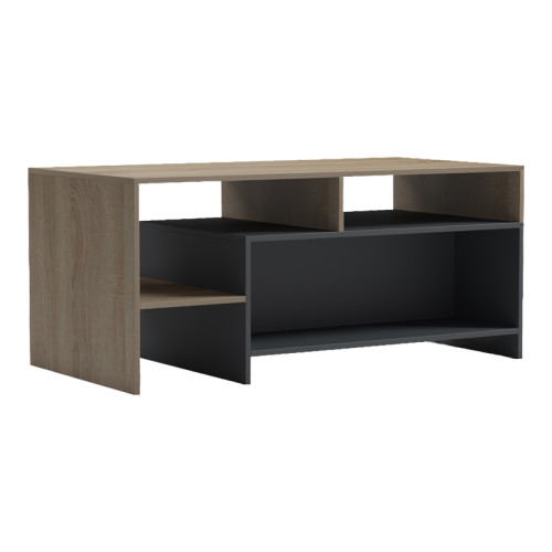 Coffee table Consa pakoworld sonoma - anthracite 120x60x52.8cm