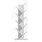 Bookcase Fyllo pakoworld white 50x25x141.5cm