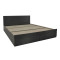 Bed with drawer and mattress Olympus-Dreamer pakoworld wenge 150x200cm