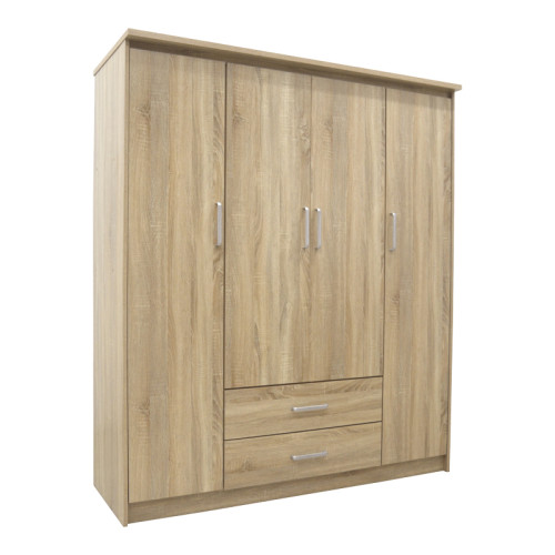 Olympus Sonoma Bedroom Set with Bed 120x200cm Set of 4pcs