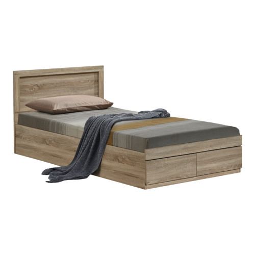 Olympus Sonoma Bedroom Set with Bed 120x200cm Set of 3pcs