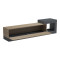 Wall-mounted TV cabinet Flato pakoworld sonoma-anthracite 150x29.5x38.5cm