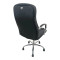 Director s office chair Quilted pakoworld pu black 62x70x116cm