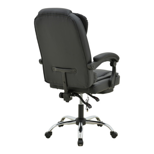 Director s office chair with footrest and massage mechanism Volter pakoworld pu black 62x70x110cm