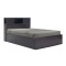 Bed with mattress Olympus-Dreamer pakoworld wenge 120x200cm