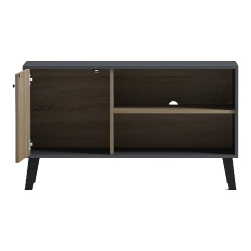 Tuscany pakoworld sonoma-anthracite TV stand 100x40x51cm