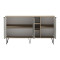 Balain buffet pakoworld sonoma-gray beige marble look 142x35.5x83cm