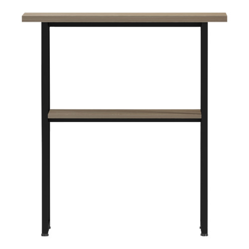 Solain console pakoworld sonoma-black metal 79x29x85cm