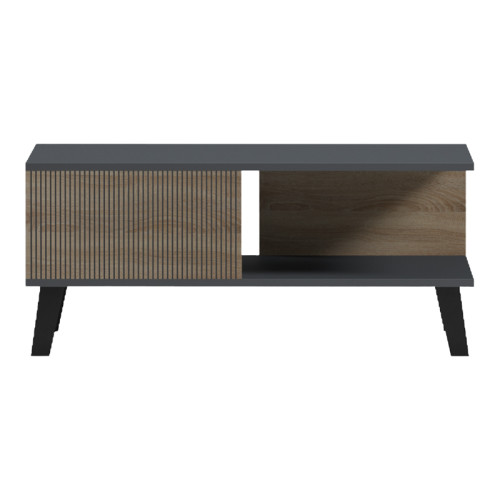 Tuscany coffee table pakoworld sonoma-anthracite 83x54x34cm