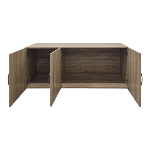 Alvia pakoworld sonoma three-leaf wardrobe 150x51x60cm