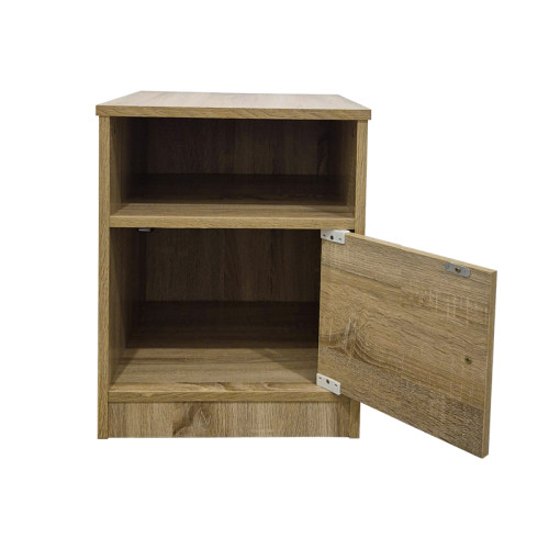 Lenea pakoworld bedside table sonoma 40x40x50cm