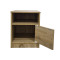 Lenea pakoworld bedside table sonoma 40x40x50cm