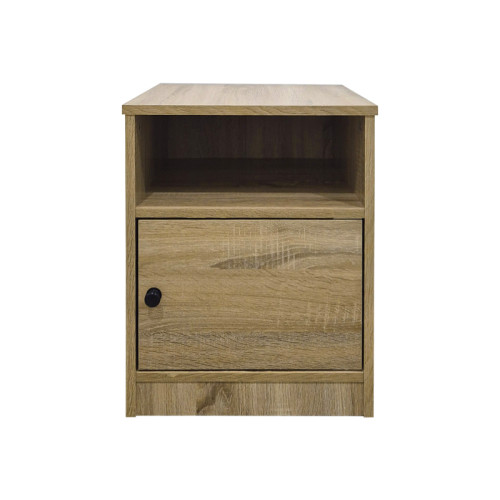 Lenea pakoworld bedside table sonoma 40x40x50cm