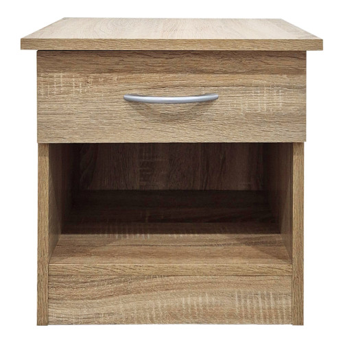 Bedy pakoworld bedside table sonoma 40x34x42cm