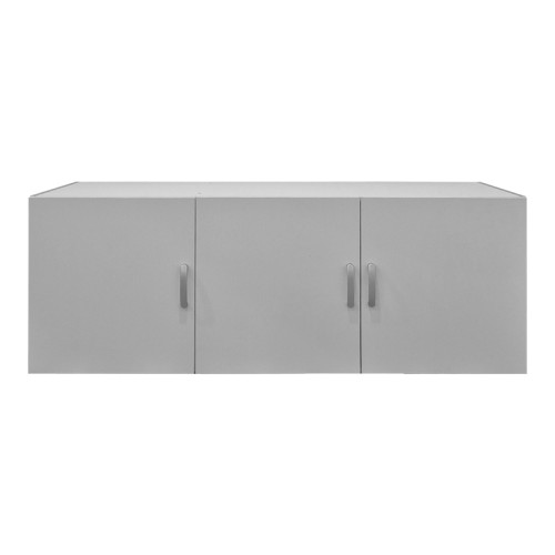 Alvia pakoworld three-leaf wardrobe loft white 150x51x60cm