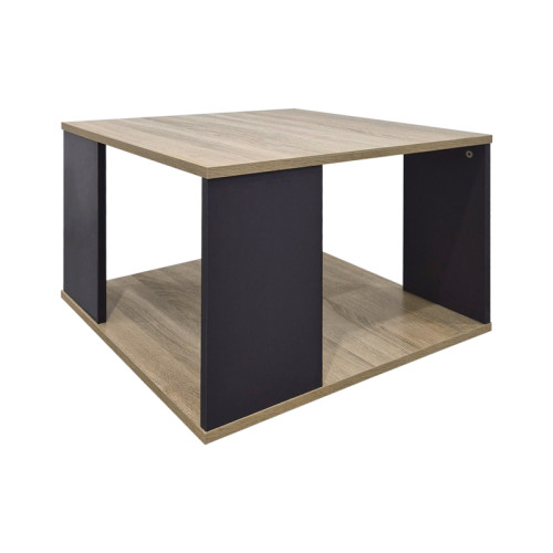 Zelegan pakoworld coffee table sonoma-anthracite 60x60x39cm