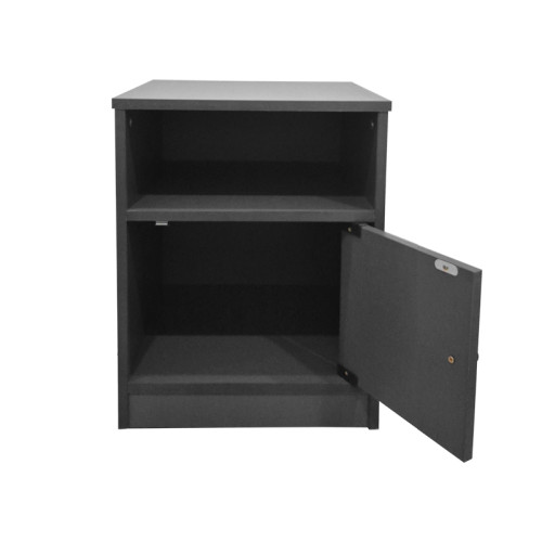 Lenea pakoworld bedside table anthracite 40x40x50cm