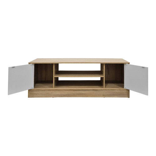 Sasa pakoworld TV cabinet sonoma-white 120x35x41.5cm
