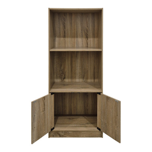 Tekaro pakoworld bookcase sonoma 60x30x120cm