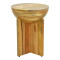 Side table Jenby pakoworld solid mango wood in natural color D40x50cm