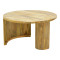 Coffee table Orban pakoworld solid mango wood in natural color D80x45cm
