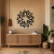 Wall deco Swarm pakoworld black metal D50x0.15cm