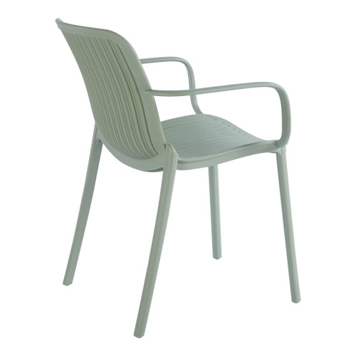 Teragi stackable armchair pakoworld pp with UV protection mint 59x57x82cm