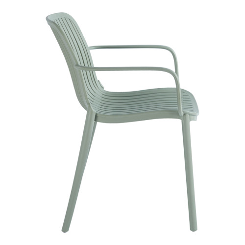Teragi stackable armchair pakoworld pp with UV protection mint 59x57x82cm