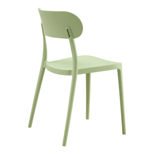 Chair Amvroan pakoworld with UV protection pp mint 51x49x79.5cm