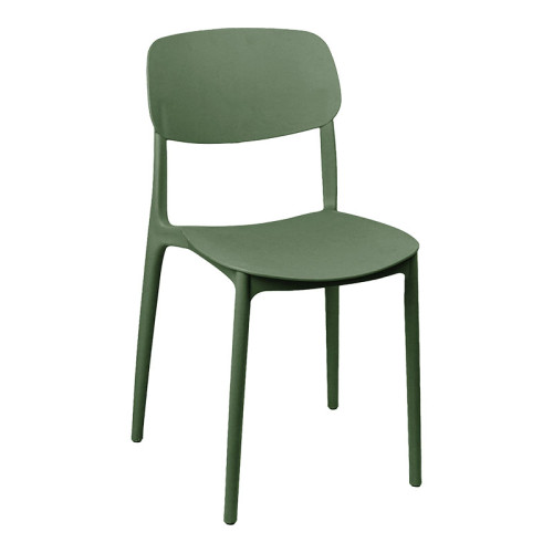 Dining table Groovy Berdian pakoworld 3 pcs dark green PP 60x60x76cm