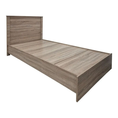 Bed with mattress Athos-Perfecto pakoworld sonoma 90x190cm