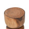 Stool Lopen pakoworld suar wood in natural color D35x45cm