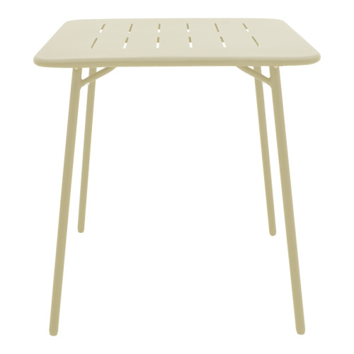 Table Moraja pakoworld cream metal 70x70x73cm