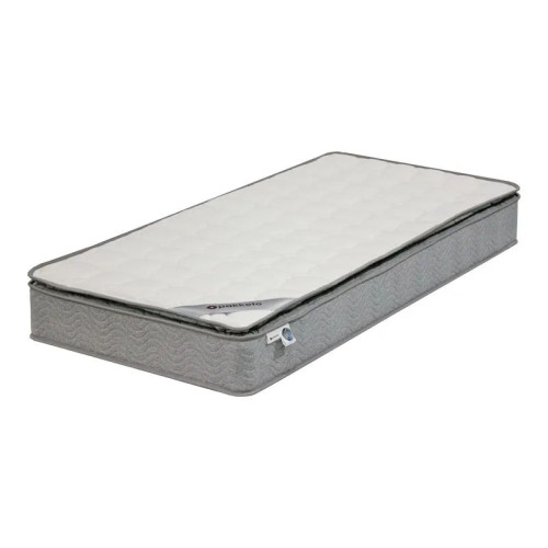 Bed with mattress Athos-Perfecto pakoworld sonoma-white 90x190cm