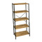 Bimblem pakoworld bookcase oakwith black 60x30x150cm